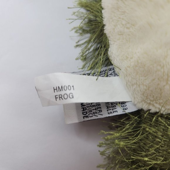 Ganz Webkinz Frog Plush Green Fuzzy 9" No Code HM001 Stuffed Animal Toy - Picture 11 of 11